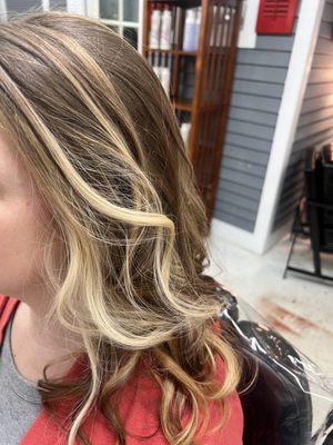 Sunlights Pro Balayage on this client