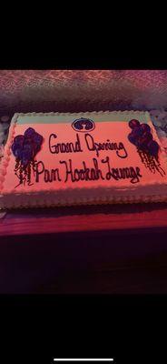 Grand opening cake