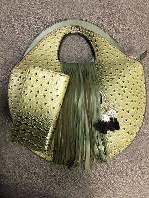 olive branch  "South-en Glam" handbags @sayanisboutique