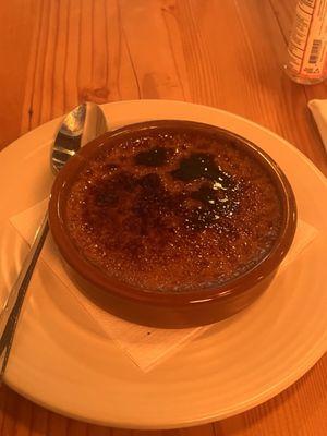 Crème brûlée -dulce de lèche