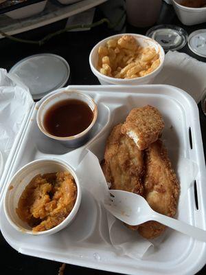 5-Piece Chicken Tenders, Sweet Potatoes Casserole, Mac & Cheese