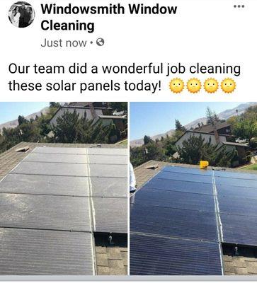 Clean Solar Panels!