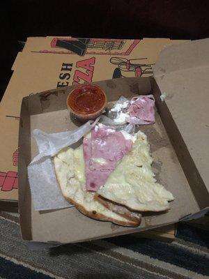 Ham Calzone