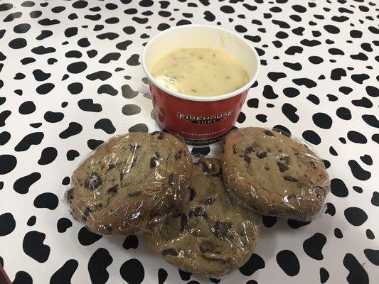 Chocolate Chip Coookies! & Loaded Potato Soooup!