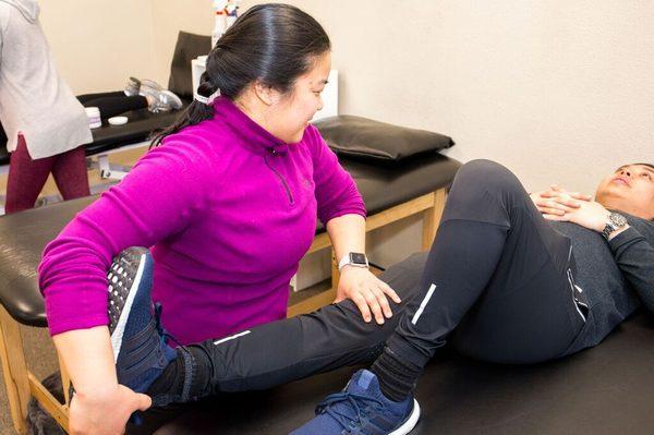 See your physical therapist at every appointment!