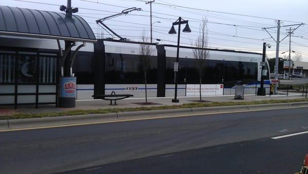 Train in the station