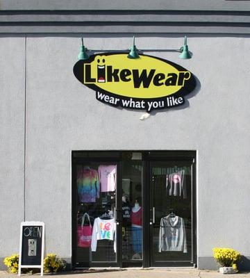 The LikeWear studio, storefront and manufacturing facility.  We make everything here!