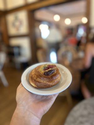 Cherry Chocolate Pistachio Pastry