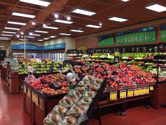 Produce section