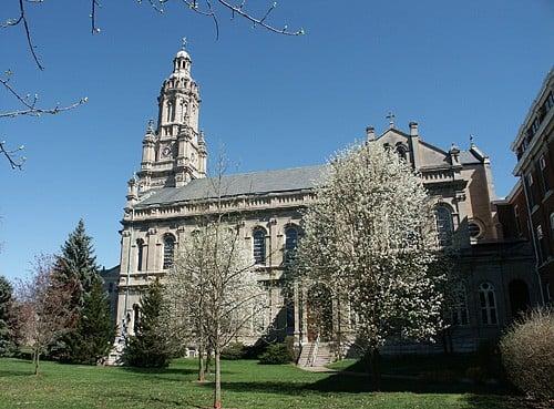 The Church of the Immaculate Conception at Saint Mary-of-the-Woods, Ind.