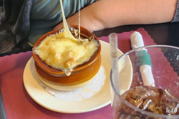 Onion soup