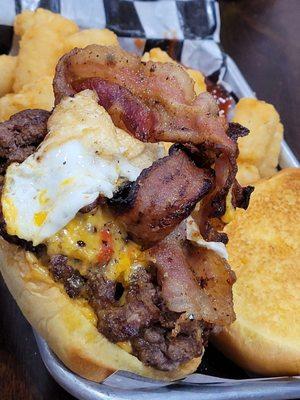 The Breakfast Burger.