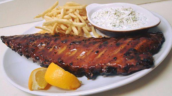 Friday Rack of Ribs Special