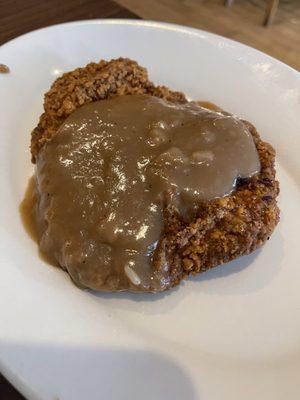 Side of country fried steak