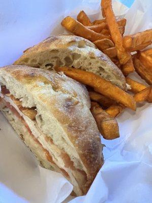 South Falls Cafe - Turkey sandwich