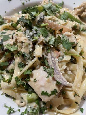 Chicken - tequila Cream With Fettuccine