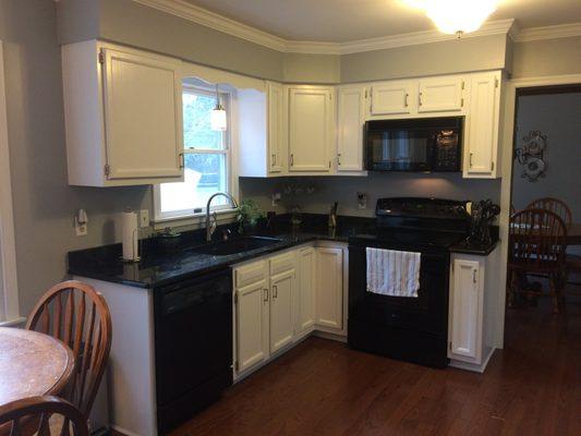 Kitchen Cabinet Refinish