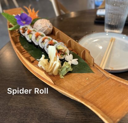 Spider Roll ($10)