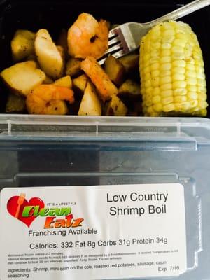 Tasty freezer meals (the low country shrimp boil is my fav)