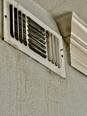 Dirty air vents