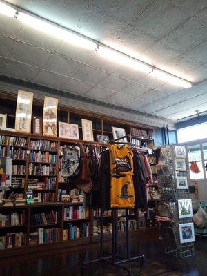 Books, photos,tee shirts