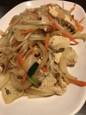 Chicken Thai Noodle (~$8.00)