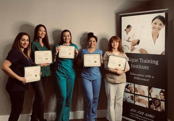 Graduates of Laser and Light Therapy Training