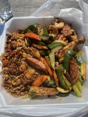 Cajun Stir Fry Trio