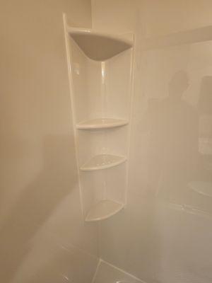 Built in shelf