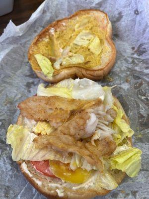 Cajun Fried Chicken and Sea Food