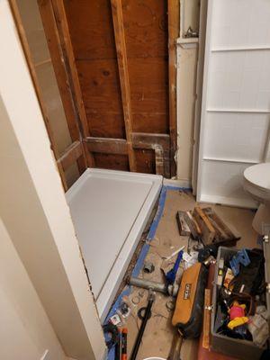 Bathroom remodel