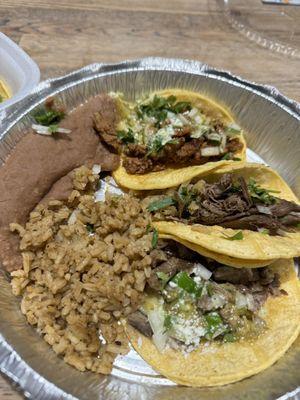 Taco plate.. my personal favorite