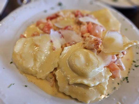 Lobster ravioli