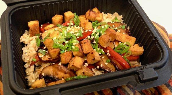 Stir-fry tofu