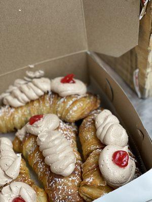 Nutella lobster tails made fresh by chef Josephine