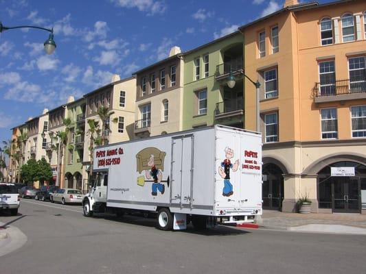 All Popeye trucks are clean, sign-written and have rear & side load doors