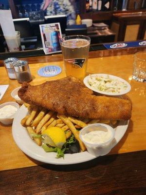 The $18 fish and chips!