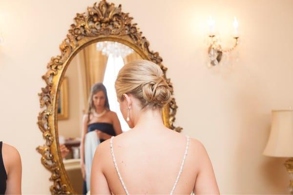 Wedding hair by Jeannine