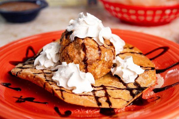 Fried ice cream