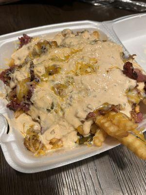 Pastrami fries