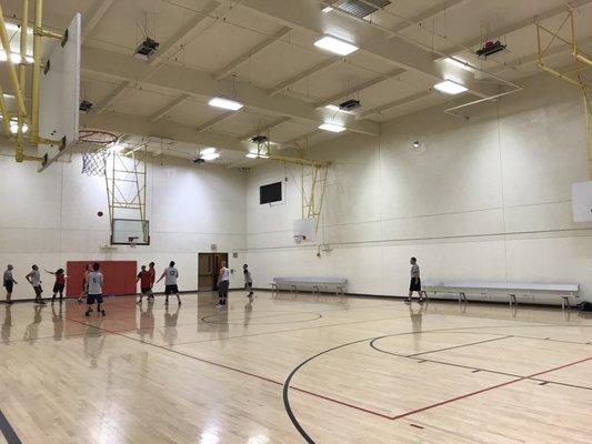 One of the gyms.