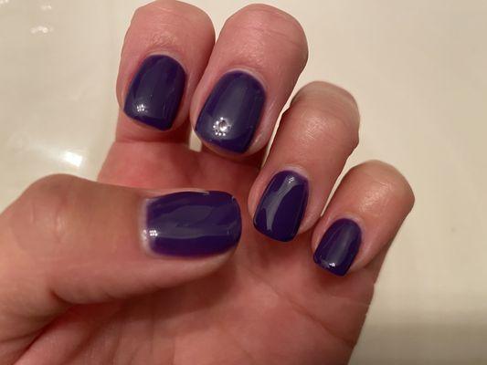 Perfect gel manicure!