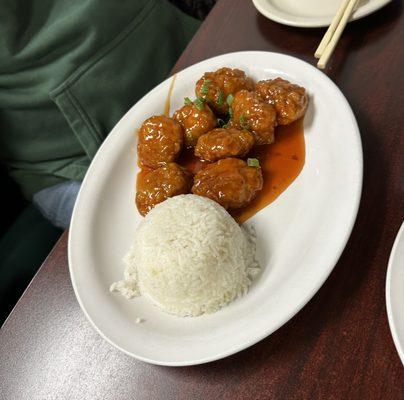 Orange chicken