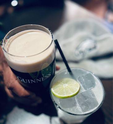 Guinness and Moscow Mule