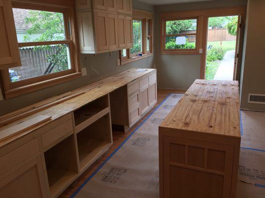 Custom craftsman kitchen