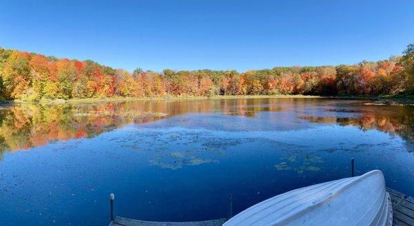 View from dock