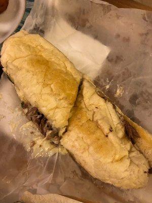 Cheese steak sandwich