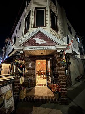 Restaurant front