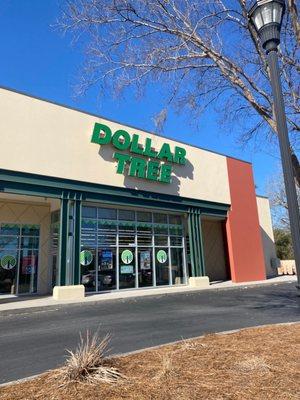 The old Goodwill on Clements Ferry Rd! This is a Great Dollar Tree, with great employees!