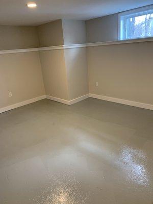 Floor after painting ( epoxy)